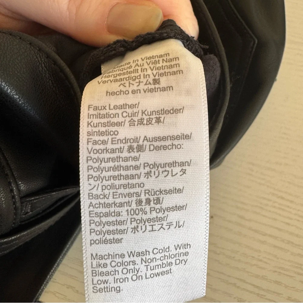 J Crew | Straight Vegan Leather Pants